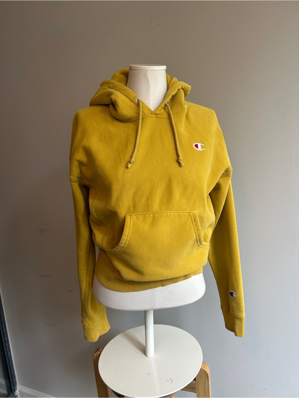 Champion Yellow Pullover Hoodie - Women's